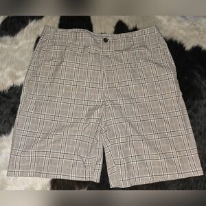 Champs Sports Y2K Size 38 Men's Shorts Tan Plaid